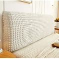 thumbnail image 5 of Stretch Bed Headboard Cover,Bubble Cotton Ssoft Fluffy Upholstered Head Board Cover Removable Universal Headboard Slipcover Dustproof Protector Cover for Bedroom Décor, 5 of 11