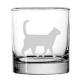 thumbnail image 5 of Cute Cats Being Cats Rocks Glasses: 4 Engraved 10oz. Rocks Drinking Glasses: cat lover, cat decor, cat mom, 5 of 5