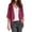 Red, variant on jiaxiM Womens Cardigan 3/4 Sleeve Casual Print Lightweight Chiffon Cardigan Draped Open Front Loose 2026 Fashion Clothing