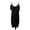 E-Black-B, variant on 2025 Solid Color Short Sweaters That Hide Stomach Sleeve one Neck High Teenager Dress formal Wear Slity formal Dress Long Sleeve Social Dresses for Women