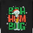 thumbnail image 3 of SpongeBob SquarePants - Squidward Bah Humbug - Men's Crew Neck Fleece Pullover, 3 of 6
