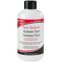 Super Nail Pure Acetone Polish Remover, 8 oz