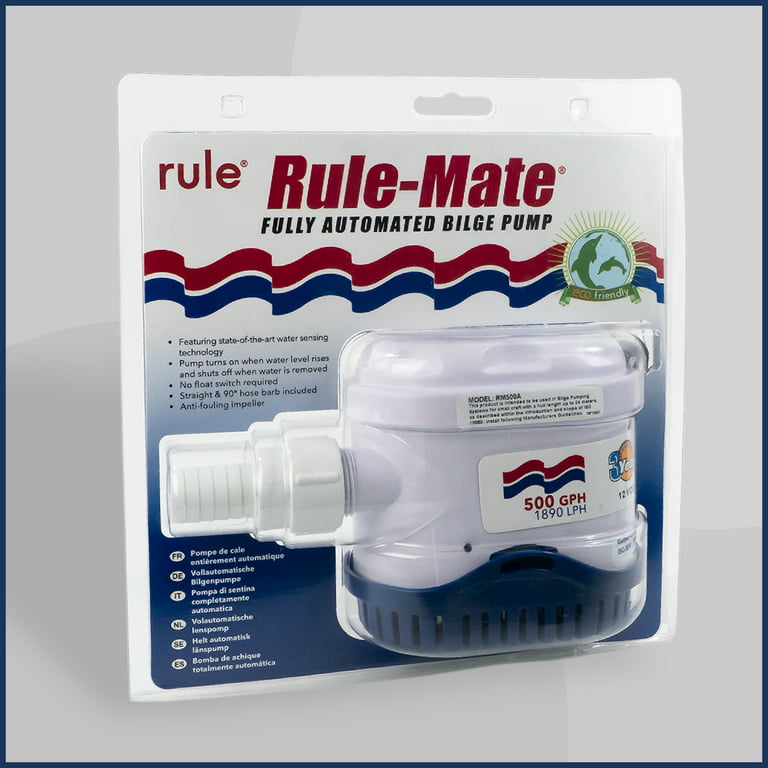 Rule Rule-Mate 2000 Gph Fully Automated Bilge Pump - 12v