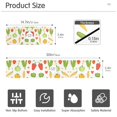 thumbnail image 3 of Yayeee Faucet Mat for Kitchen Sink 14.7" Diatomite Long Splash Guard Pad, White Vegetables Pattern, 3 of 7