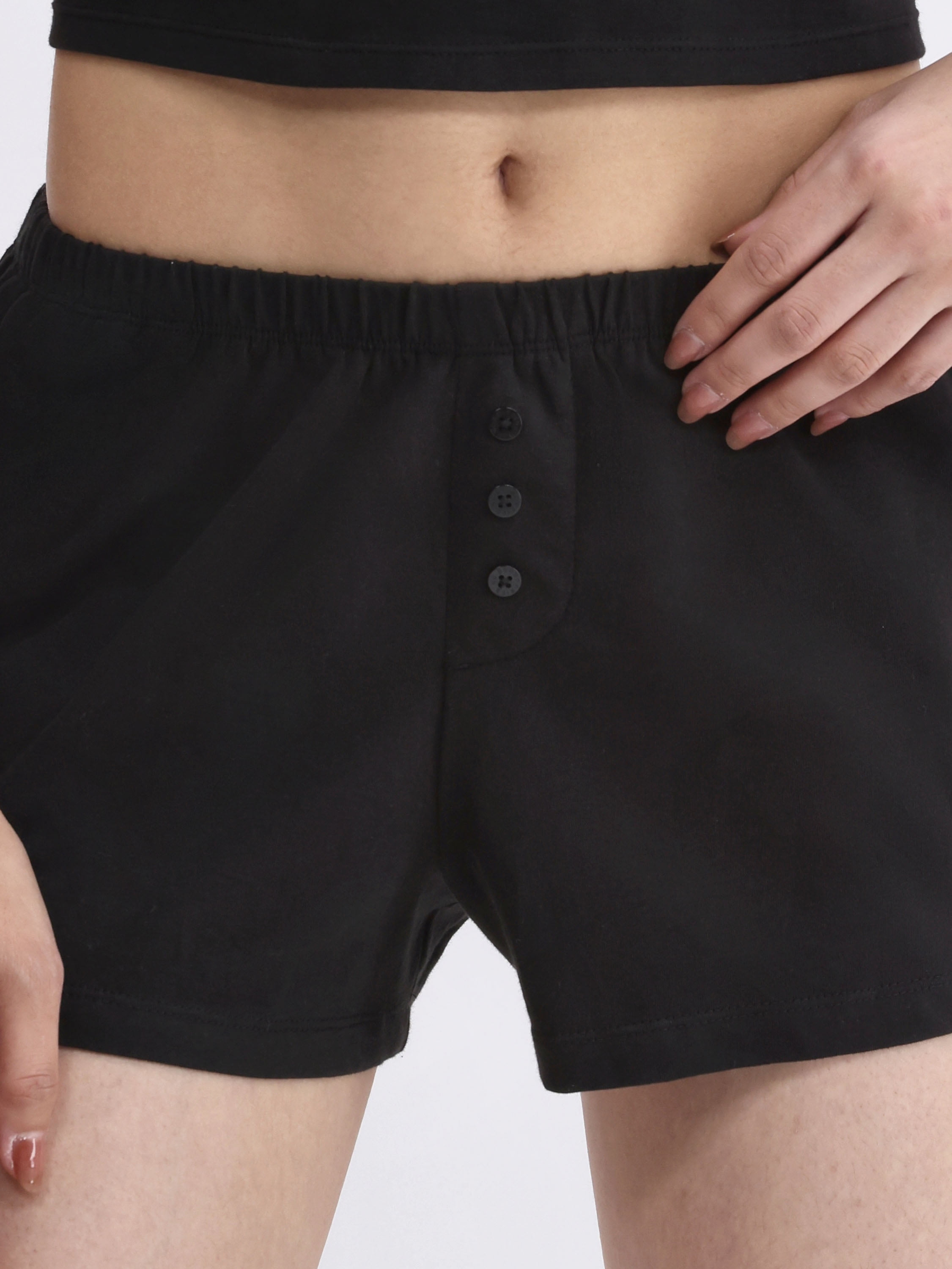 No Boundaries Jersey Sleep Shorts, 2.25'' Inseam, Women’s and Women’s Plus