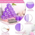 thumbnail image 3 of 24 Large Hair Rollers Set, Jumbo Rollers and Clips for Long Thick Hair Volume, 3 of 9