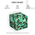 thumbnail image 4 of Fotbe Sea Turtle Porta Pañuelos Decorativo de Cuero, Caja Cuadrada Moderna para Pañuelos Faciales, Organizador y Dispensador 5x5x5'', 4 of 7