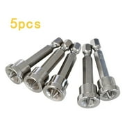 5Pcs Plasterboard Screws Locating Batch Head Locating Batch Head Screwdriver Bits Ph2 Drywall Dimpler Bits Drilling Bits Tools Smile Home
