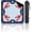 Color3, variant on 31.5" x 31.5" Mahjong Mat for Table with Carrying Bag Nautical Lobster Design Stripes Red Blue Non-Slip Noise-Reducing Game Mat for Mahjong Poker Dominoes Board Games