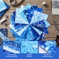 thumbnail image 4 of 84Pcs Gradient Floral Cotton Fabric Bundles 5x5 inches Precut Quilting Fabric Squares for Quilting DIY Sewing Crafts and Scrapbooking, 4 of 9