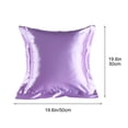 thumbnail image 3 of Amzcrzy Home Textiles, Pillow Case, Pillowcase, Throw Covers, Simulated Silk Pillowcase For Hair And - Simulated Silk Pillowcase, Simulated silk pillowcase, 3 of 6