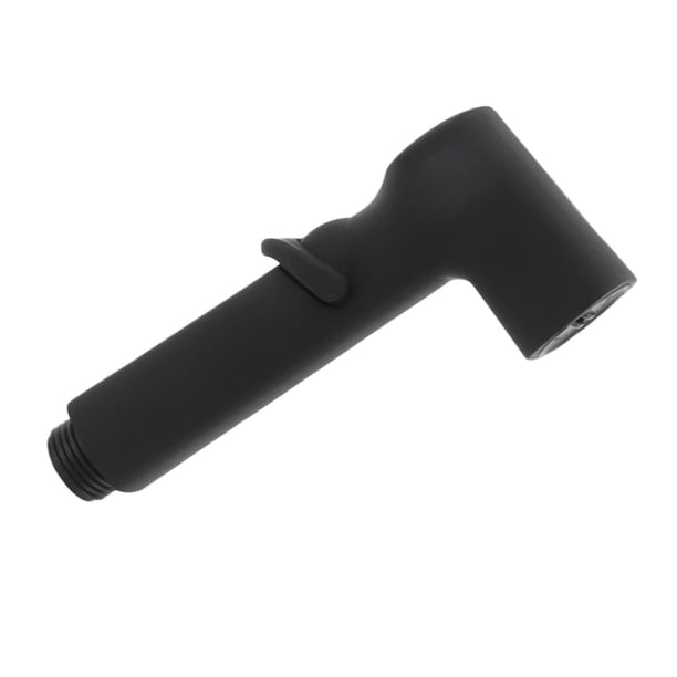 Cabezal Rociador De Bidé, Agarre Cómodo Operación Simple Ahorro De Agua Cabezal Rociador De Bidé Negro Para Limpieza De Pisos Para Baños