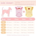 thumbnail image 6 of Vorkoi Striped Small Dog T Shirt Cute Cherry Girl Dog Clothes for Small Dogs Cats Breatha ble Soft Cotton Pet Puppy Sleeveless Vest Spring Summer Doggy Outfits, 6 of 6