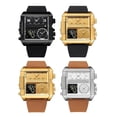thumbnail image 3 of Men's Large Face Digital Sports Watch, LED Analog Quartz Wristwatch, Dual Display Timekeeping, Precise & Reliable, Fashionable Outdoor Waterproof Design, Black, 3 of 8