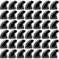 thumbnail image 1 of Tapones de uñas para gatos YMCCOOL negros, 100 unidades con adhesivos y aplicadores, 1 of 5