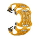 thumbnail image 3 of Cadena de nieve antideslizante para neumáticos de coche, fácil de instalar, cadena de seguridad portátil para invierno Amarillo, 3 of 9
