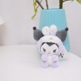 thumbnail image 1 of LLavero de peluche con diseño de conejo de arrastre para niña, colgante de muñeco con 16cm, bonito dibujo de melodía Kuromi Cinnamoroll Pochacco Fivean unisex, 1 of 2