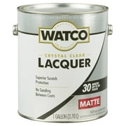 Crystal Clear, Watco Matte Lacquer- Gallon, 1 Pack