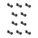 thumbnail image 2 of Injueey Clips de cable de 20 piezas Práctico soporte de caída de cable Clip de cable autoadhesivo Negro 10Conjunto, 2 of 6