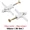 Aircraft Type, variant on Hollow Wall Anchors 100PCS, Toggle Expansion Anchors for Drywall and Gypsum Board Mounting Kit