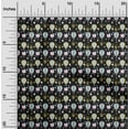 thumbnail image 2 of oneOone Rayon Black Fabric Circus Sewing Material Print Fabric By The Yard 56 Inch Wide-aD, 2 of 5