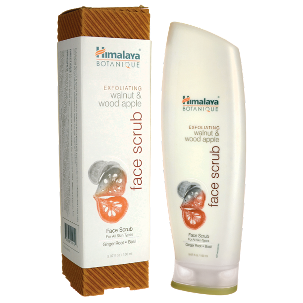 Himalaya Botanique Exfoliating Walnut & Wood Apple Face Scrub 5.07 fl