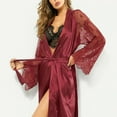 thumbnail image 5 of Peignoir pour Femmes Vêtements de Nuit Peignoirs Sommeil pour Femme Robes de Mariage Robes de Mariée Grande Taille, 5 of 5