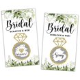 thumbnail image 1 of Eucalyptus Bliss Scratch Off Game Cards for Bridal Showers and Engagement Parties - 50 Pack of Neutral Greenery Raffle Tickets for Fun Celebrations and Memories, 1 of 2