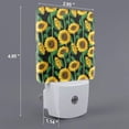 thumbnail image 2 of Sikiie Sunflower 1 Led Night Light, Warm White,Cool White Lights for Bathroom,Hallway,Bedroom, Kids Room-EU, 2 of 7
