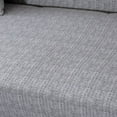 thumbnail image 3 of 2024 Futon Slipcover Armless Sofa Covers Stretch Sofa Bed Slipcover Protector Elastic (Light Gray Animal), 3 of 8