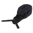 thumbnail image 2 of Cotton Pirate Style Chef Hat for Catering Kitchen, Adjustable Size Women Man, 2 of 2
