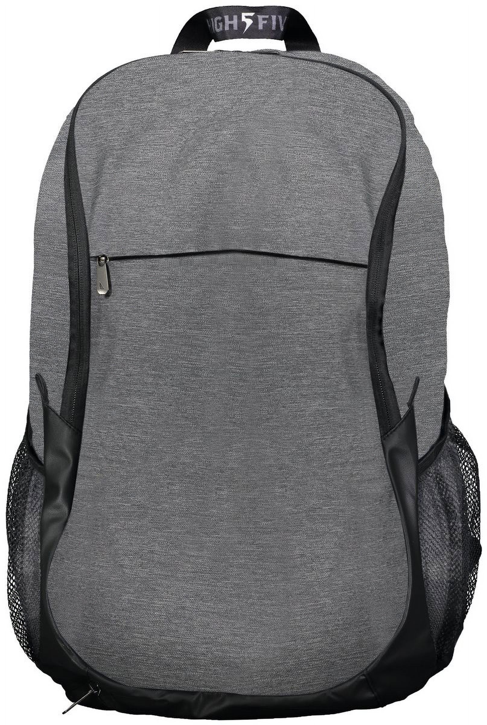 High Five 327895.E83.OS Free Form Backpack, Carbon Heather - One Size - image 2 of 5