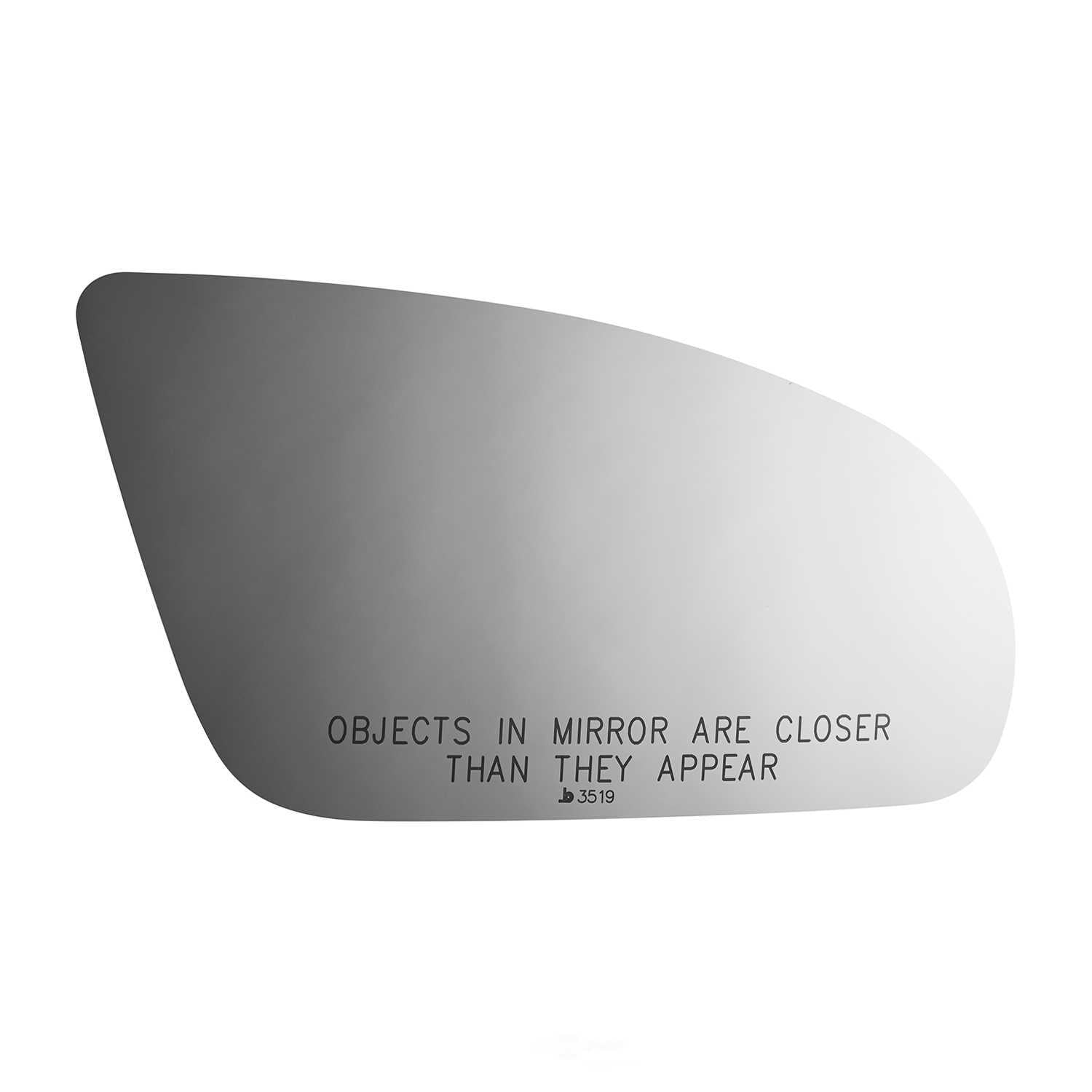 Burco Side View Mirror Replacement Glass - Clear Glass - 3519