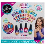 Cra-Z-Art Be Inspired Magic Color Change Nails, Nail Art, Ages 8 and up