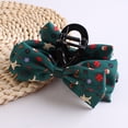 thumbnail image 2 of Yoyauz Christmas Hair Clip For Women, Christmas Tree Snowman Santa Claus Winter Strong Grip Clip, Suitable For Thick And Fine Hair Acrylic Hair Clip, 2 of 6