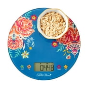 The Pioneer Woman 15lbs Bakery Digital Glass Scale with Percentage FunctionBlue