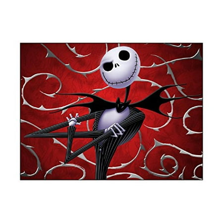 JACK Nightmare Before Christmas Edible Image Cake topper Birthday Decoration sugar sheet Skellington sally halloween party - Walmart.com