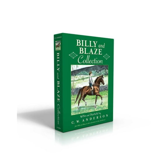 Pre-Owned Billy and Blaze: Billy and Blaze Collection (Boxed Set) : Billy and Blaze; Blaze and the Forest Fire; Blaze Finds the Trail; Blaze and Thunderbolt; Blaze and the Mountain Lion; Blaze and the Lost Quarry; Blaze and the Gray Spotted Pony; Blaze Shows the Way; Blaze Finds Forgotten Roads (Paperback)