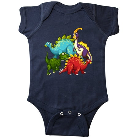 

Inktastic Cute Dinosaurs Gift Baby Boy or Baby Girl Bodysuit