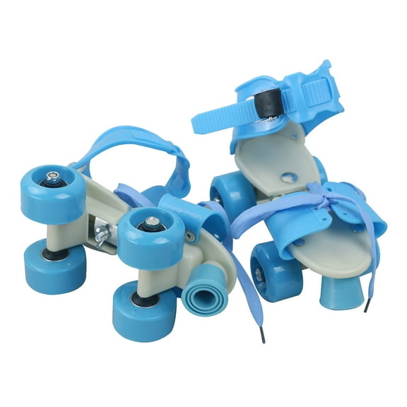 Milisten Cute Roller Skates Skates Shoes Blue PU 1 Pair