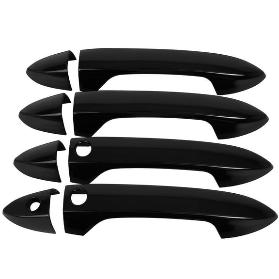 cciyu Black ABS Door Handle Cover Exterior Decoration for 2013-2017 for Honda Accord,2016-2022 for Honda Pilot,2017-2022 for Honda Ridgeline, Door Handle Cover Car Accessories(4PCS)