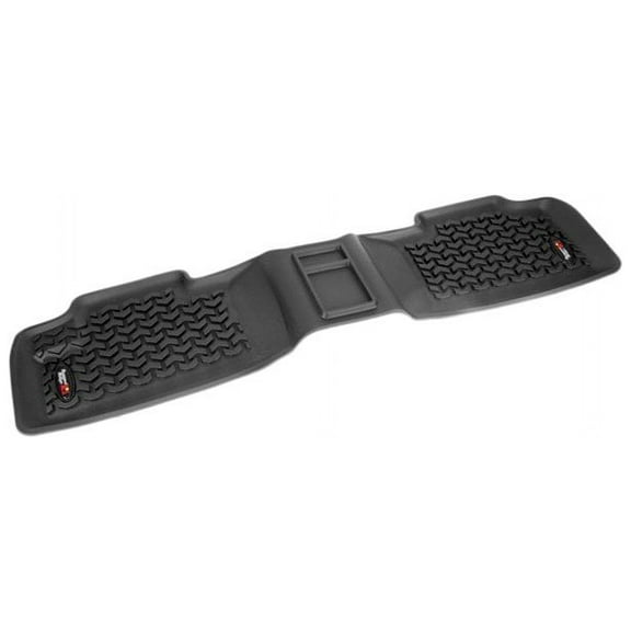 Rugged Ridge 82954.30 Floor Liner, Rear; Black, 2007-2014 Toyota FJ Cruiser (Automatic)
