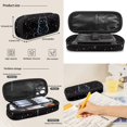 thumbnail image 6 of Kuiaobaty Cat Paw Print Backpack and Lunch Bag Set for Girls Stars Moon Print Backpack with Pencil Case Portable Lunch Box and Water Bottle Sleeve for School, 6 of 7