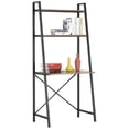 thumbnail image 1 of Escritorio para computadora FRATELLO MUEBLES Estante organizador Estilo industrial Color nogal, 1 of 8