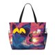 thumbnail image 1 of Fotbe Hawaiian Island Beach Shark Bolsa de Viaje para Playa - Resistente al Agua, Bolsa Tote de Gran Capacidad y Ligera con 7 Bolsillos para Mujeres y Hombres, 1 of 7