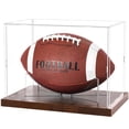 thumbnail image 1 of Vitrina de fútbol Fitense acrílica transparente con base de madera, 1 of 7