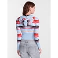 thumbnail image 3 of No Boundaries Zip Up Sweater, Women's XXS-XXL, 3 of 5