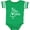 Football Green and White, variant on Inktastic Buon Natale Christmas Tree with Heart and Star Boys or Girls Baby Bodysuit