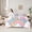 Multicolor, variant on Feelyou Cartoon Rainbow Unicorn Twin Bedding Sets 7pcs for Kids, Stars Clouds Girl Bedding Comforter Set, Psychedelic Galaxy Sheet Sets