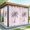 Pink, variant on Outdoor Waterproof Patio Curtain 84" Length-1 panel,Farmhouse Plaid Design Outside Privacy Curtains Blackout Grommet Drapes for Porch Pergola,Green and White Grid